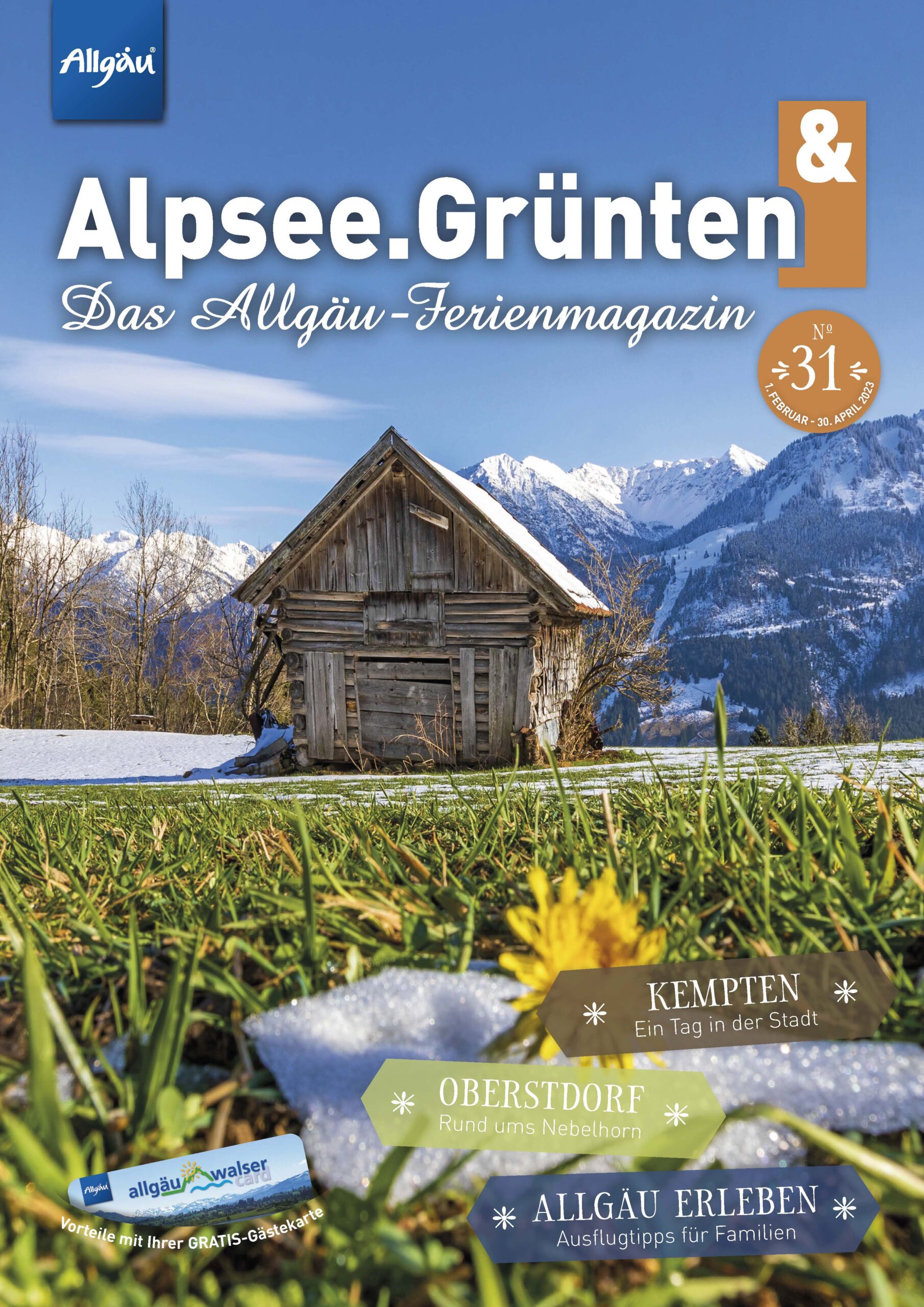 Das Allgäu Ferienmagazin - Alpsee Grünten PLus 31